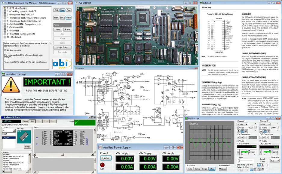 英国abi_BM8600电路板故障检测仪测试流程功能
